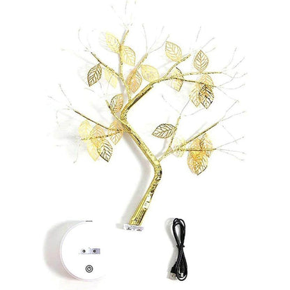 Dendros™- Bonsai Tree Light Golden Leaf